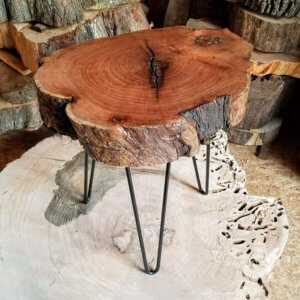 Mulberry Cross Section End Table Custom Furniture